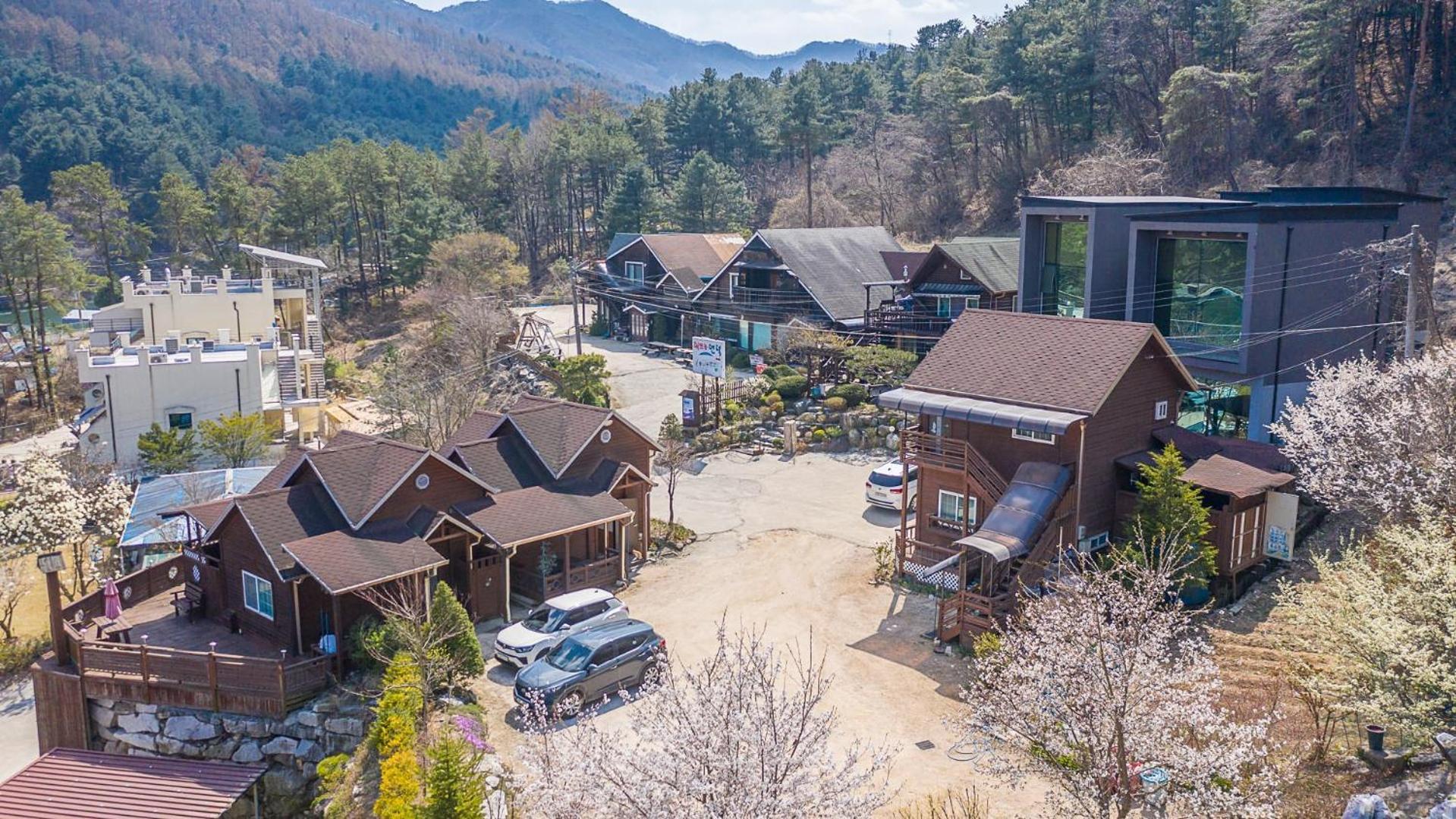 Fortune Rising Sun Hill Pension B Pocheon Eksteriør billede